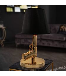 Golden Gun Lamp - Μοναδική Επιτραπέζια Λάμπα Beretta