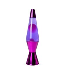 The Source – Purple Molten Λάμπα Λάβας LED με Μεταλλική Βάση