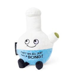 Punchkins Plush Χιουμοριστικό Λούτρινο Μπόνγκ – "Can't We All Just Get A Bong?"
