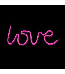 Forever Neon LED Light Love pink Bat