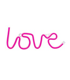 Forever Neon LED Light Love pink Bat