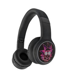 Lazerbuilt Rick & Morty Light-Up Bluetooth Headphones – Ασύρματα Παιδικά Ακουστικά με Μικρόφωνο