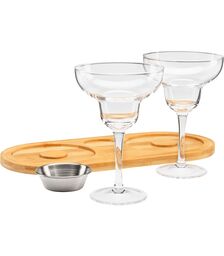 The Source – Margarita Cocktail Set – Connoisseur Creations Σετ Παρασκευής Κοκτέιλ με Ποτήρια & Σέικερ