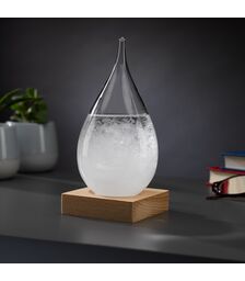 The Source – Storm Glass Teardrop – Συσκευή Καιρού σε Μορφή Σταγόνας με Διακοσμητική Βάση