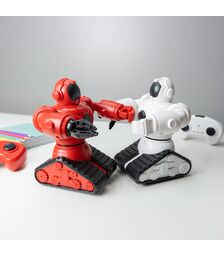 The Source – RC Battling Robots – Σετ Τηλεκατευθυνόμενων Ρομπότ Μάχης με Εφέ Ήχου & Εκτίναξη Πιλότου