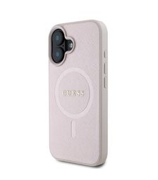 Guess Magsafe Hard Case Θήκη προστασίας από σκληρό πλαστικό – iPhone 16 (Ροζ – GUHMP16SPSAHMCP)