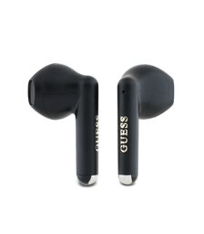 Guess Printed Classic Logo Bluetooth Stereo Headset True Wireless Ασύρματα Ακουστικά & θήκη φόρτισης (Μαύρα – GUTWSJ14ESGK)