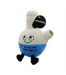 Punchkins Plush Χιουμοριστικό Λούτρινο Μπόνγκ – "Can't We All Just Get A Bong?"