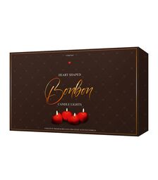 Heart Shaped Bonbon Candle Lights – Ρομαντικά Κεριά σε Σχήμα Καρδιάς