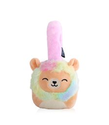 Lazerbuilt Squishmallows Leonard the Lion – Λούτρινα Ασύρματα Παιδικά Ακουστικά με Μικρόφωνο