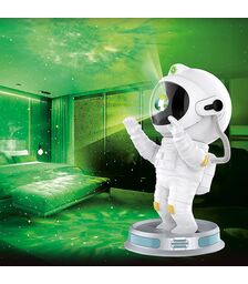 The Source –  Spaceman Projector – Προβολέας & Φωτιστικό Νυκτός με 8 Εφέ Νεφελώματος και Περιστρεφόμενο Κράνος