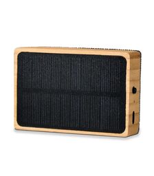 Solar Bamboo Speaker - Ηχείο Bluetooth από Μπαμπού με Ηλιακή Φόρτιση