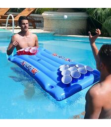 Φουσκωτό Στρώμα Beer Pong για Πισίνα – Το απόλυτο αξεσουάρ για κάθε καλοκαιρινό πάρτι σε πισίνα, παραλία ή λίμνη (MM04101)