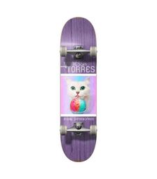 MEOW Vanessa Torres furreal complete skateboard 7.75'' - Multi