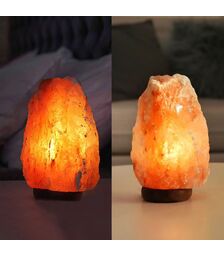 Himalayan Salt Lamp – Φυσικό Φωτιστικό από Αλάτι Ιμαλαΐων με Ρυθμιζόμενο Φως