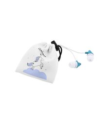 Tellur Magiq In-Ear Headphones Ακουστικά  Με Υφασμάτινη Θήκη σε Μπλέ Χρώμα (TLL162222)
