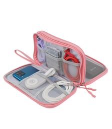 Tellur Universal Travel Cable Organizer- Τσάντα οργάνωσης Ταξιδιου σε ροζ χρώμα (TLL193021)