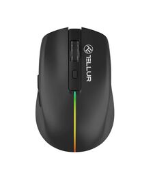 Tellur Wireless Silent Click - Ασύρματο Ποντίκι σε μαύρο χρώμα