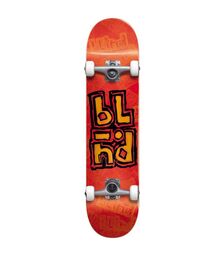 BLIND OG Stacked Stamp FP Complete Skateboard 8'' - Orange