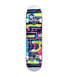 BLIND Logo Glitch FP Yth Complete Skateboard 7.25'' - Λευκό