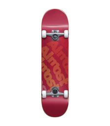 ALMOST Light Bright FP Complete Skateboard 7.75'' - Κόκκινο
