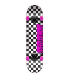 SPEED DEMONS Checkers Complete Skateboard 7.75'' - Μαύρο/Ροζ