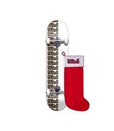 BLIND Repeat Rail Yth FP W/Stocking Complete Skateboard 7.375'' - Λευκό