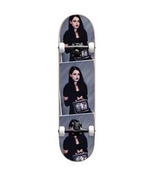 DARKSTAR Goth Girl FP Premium Complete Skateboard 7.875'' - Μαύρο