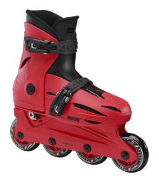 Roces Inline Skates Orlando 4.0 με Προστατευτικά και Κράνος -  Κόκκινο Λάιμ