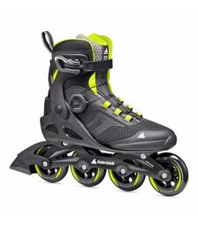 ROLLERBLADE Macroblade 84 BOA Πατίνια - Black/Lime Χρώμα (Μαύρο), Μέγεθος (42)