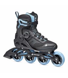 ROLLERBLADE Macroblade 84 BOA W Πατίνια - Black/Powder Blue Χρώμα (Μαύρο), Μέγεθος (40.5)