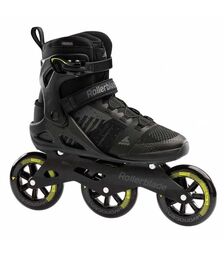 ROLLERBLADE Macroblade 110 3WD Πατίνια - Black/Lime Χρώμα (Μαύρο), Μέγεθος (42.5)