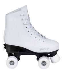 PLAYLIFE Classic White Αυξομειούμενα Roller Skates Χρώμα (Λευκό), Μέγεθος (39-42)