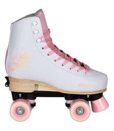 PLAYLIFE Classic Pale Rose Αυξομειούμενα Roller Skates Χρώμα (Λευκό-Ροζ), Μέγεθος (39-42)