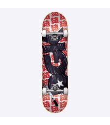 DGK Scribble Complete Skateboard Χρώμα (Κόκκινο-Μαύρο), Μέγεθος (8 ίντσες)