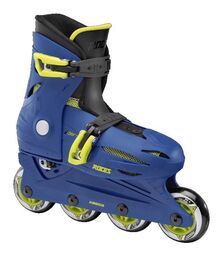 Roces Orlando 4.0 Inline Skates με Προστατευτικά και Κράνος - Μπλε/Λάιμ Χρώμα (Μπλε-lime), Μέγεθος (30-35)