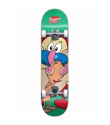 ALMOST Ren &amp; Stimpy on my Back Resin S/W Τροχοσανίδα 7.0'' - Πράσινο