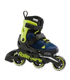 ROLLERBLADE Microblade 3WD Αυξομειούμενα Πατίνια - Blue royal/Lime Χρώμα (Μπλε-lime), Μέγεθος (36.5-40.5)