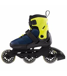 ROLLERBLADE Microblade 3WD Αυξομειούμενα Πατίνια - Blue royal/Lime Χρώμα (Μπλε-lime), Μέγεθος (36.5-40.5)