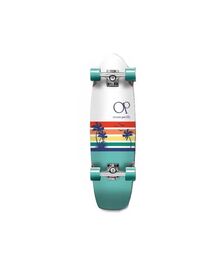 OCEAN PACIFIC sunset cruiser skateboard 8.75'' - Λευκό/Γαλάζιο