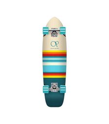 OCEAN PACIFIC swell cruiser skateboard 8.25'' - Μπεζ/Γαλάζιο