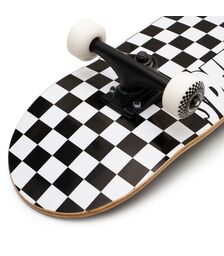 SPEED DEMONS checkers soft top complete skateboard 7.25'' - Μαύρο/Ασπρο