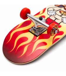SPEED DEMONS hot shot soft top complete skateboard 6.75''