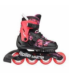 ROLLERBLADE Microblade SL Αυξομειούμενα Πατίνια - Μαύρο/Κοραλί Χρώμα (Μαύρο-Κοραλί), Μέγεθος (36.5-40.5)