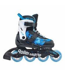 ROLLERBLADE Microblade SL Πατίνια - Μαύρο/Μπλε Χρώμα (Μαύρο-Μπλε), Μέγεθος (36.5-40.5)