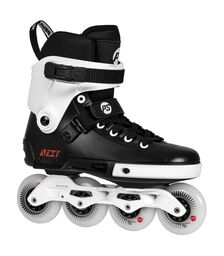 POWERSLIDE Next Core Black 80 Πατίνια Χρώμα (Μαύρο-Λευκό), Μέγεθος (36-37)