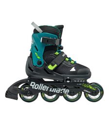 ROLLERBLADE Microblade XT Αυξομειούμενα Πατίνια - Μαύρο/Πετρόλ Πράσινο Χρώμα (Μαύρο-Πετρόλ), Μέγεθος (28-32)