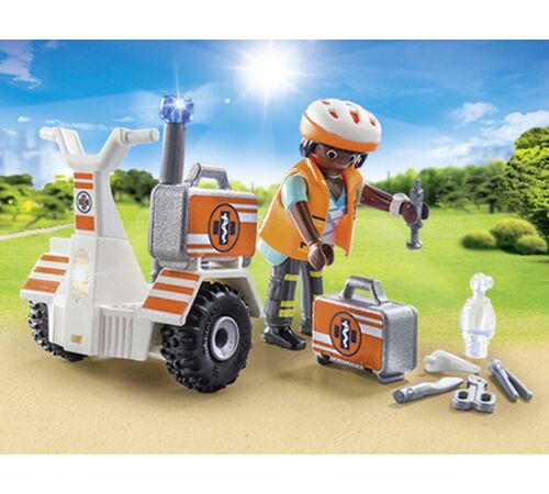 PLAYMOBIL Διασώστρια με Self-balance 70052