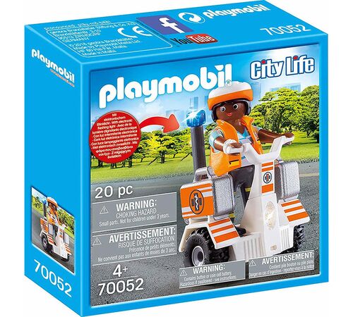 PLAYMOBIL Διασώστρια με Self-balance 70052