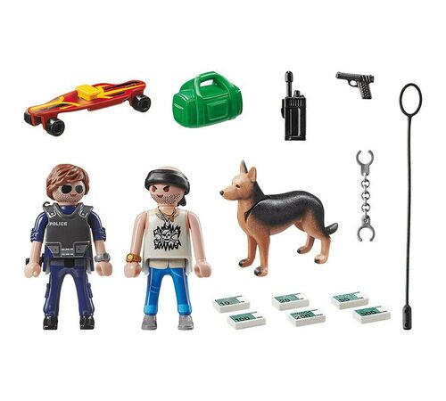 PLAYMOBIL Κλέφτης και Αστυνόμος 70461